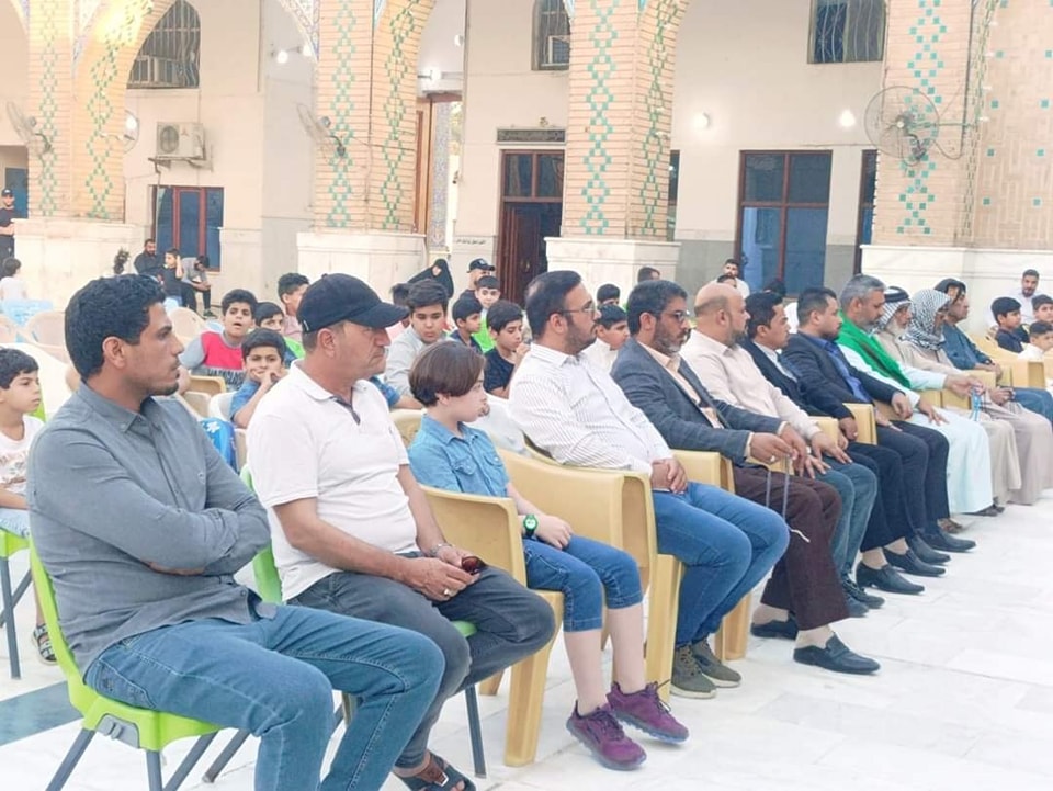 مزار ولدي مُسلم بن عقيل (رضوان الله تعالى عليه) يحتضنُ محفلَ تكريم الطلبة المُتفوقين