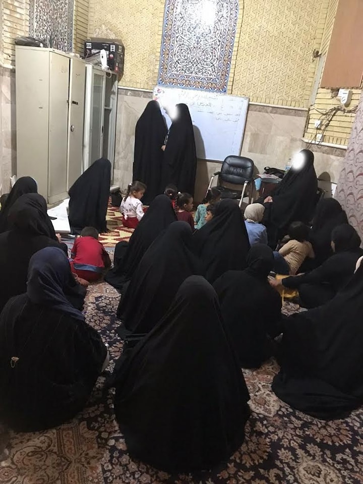 أمانة مزار نبي الله ذي الكفل (عليه السَّلام) تُقيم دَورات مَحو الأمية فرصةً لإحياء أحلام النساء