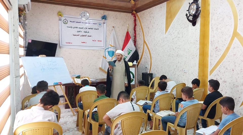 أمانة مزار السيد هادي وابنته (رضوان الله تعالى عليهما) تجري مسابقةً قُرآنيةً بذكرى استشهاد الإمام مُحمد الجواد (عليه السَّلام)