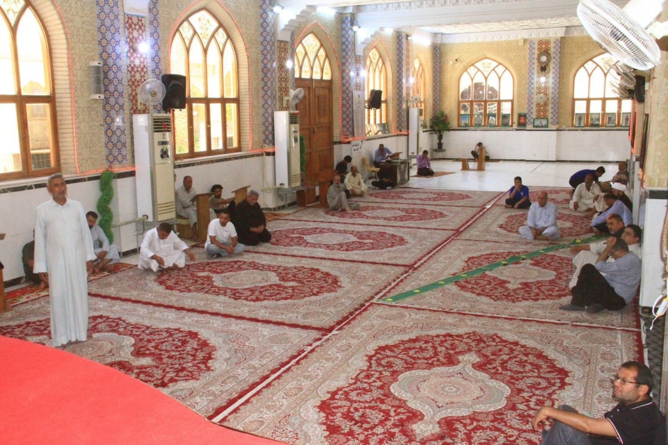 إحياء ذكرى شهادة الإمام مُحمد الجواد (عليه السَّلام) في صحن مزار نبي الله ذي الكفل (عليه السلام) ومسجد النخيلة التاريخي