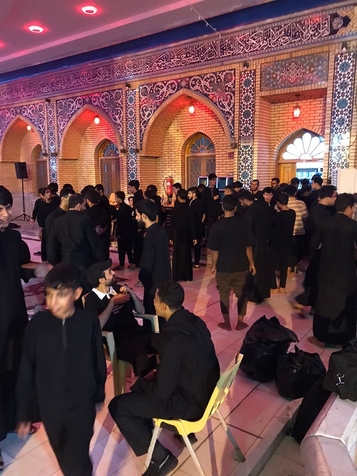 أمانة مزار السيد إبراهيم الغمر (رضوان الله تعالى عليه) تستضيف موكب عقيلة بني هاشم (عليها السَّلام)