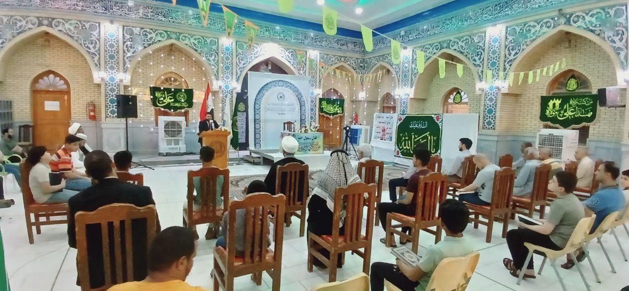 افتتاح مَهرجان عيد الغدير الأغر في مزارِ السيد إبراهيم الغمر (رضوان الله تعالى عليه)