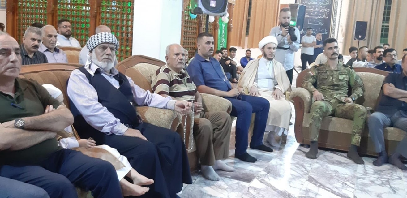 الأمانةُ الخاصّة لمزارِ عبدالله حفيد الصحابي جابر الأنصاريّ (رضوان الله تعالى عليه) تُقيم حفلاً بهيجاً بمناسبة عيد الغدير الأغر