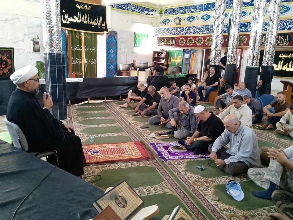 الأمانةُ الخاصّة لمزار السيّد ابراهيم حفيد الإمام الكاظم (عليه السّلام) تُقيم مجالسها العزائيٌة