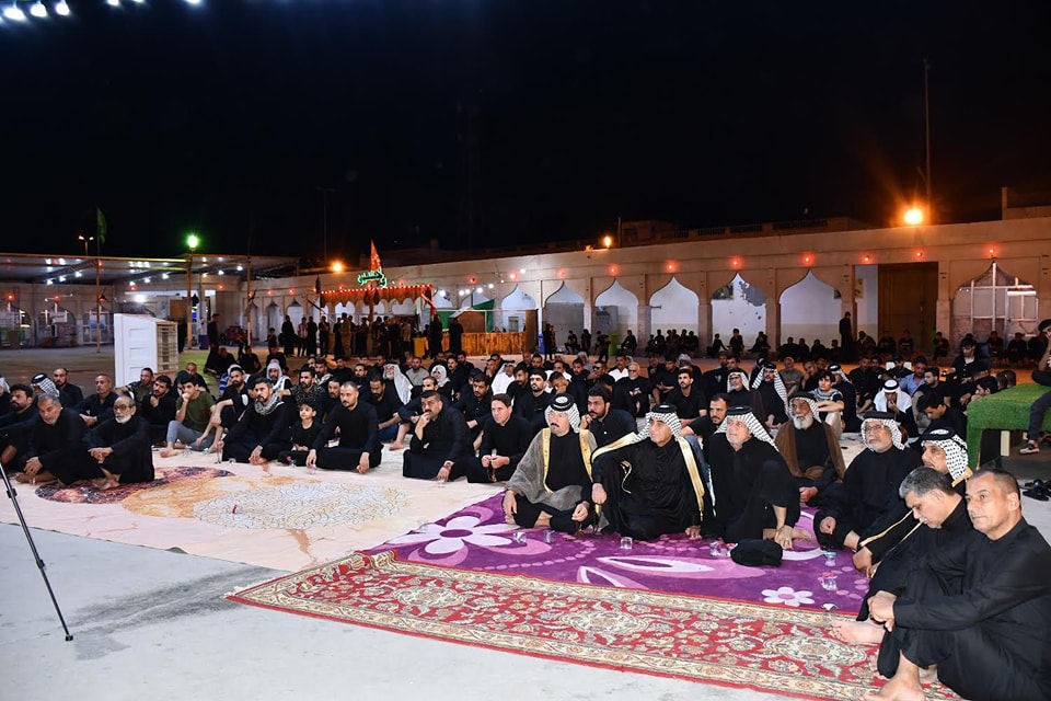 أمانةُ مزار السيّد عليّ الشرقيّ (رضوان الله تعالى عليه) تُحيي العشرة الثانية من شهرِ مُحرمِ الحرامِ