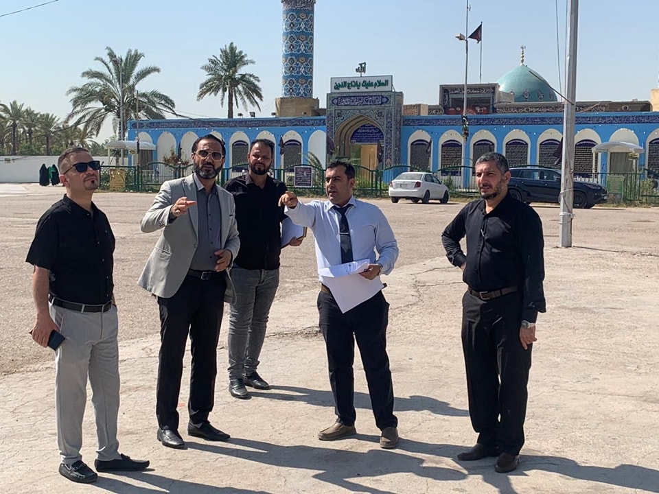 وفد جامعة وآسط .. يُناقش رؤية مِعمارية وإنشائية تُلبي أعداد الزائرين في مزار تاج الدين الآويّ (رضوان الله تَعالى عليه )