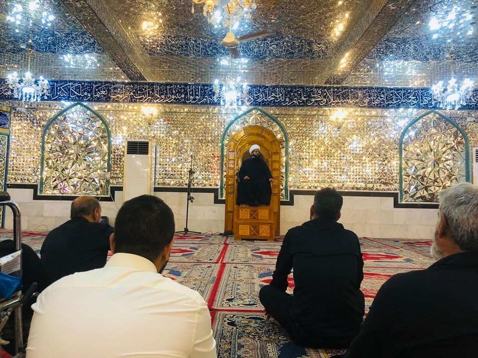 الأمانةُ الخاصّةُ لمزارِ عمران بن الإمام علي بن أبي طالب (عليهم السلام) تُحيي ذكرى شهادةِ الزكيّ الوليّ الإمام الحَسن (عليه السلام)