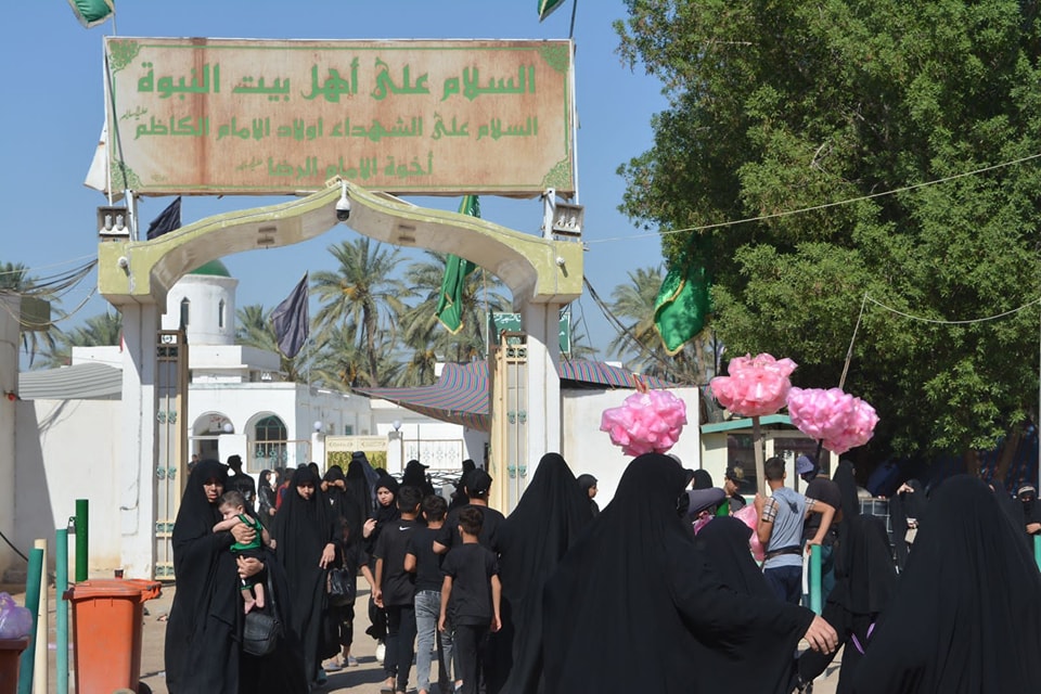 إحياءُ شَهادةِ كَريمِ أهلِ البيتِ في مزارِ اولادِ الإمامُ الكاظمُ (عليه السَّلامُ )