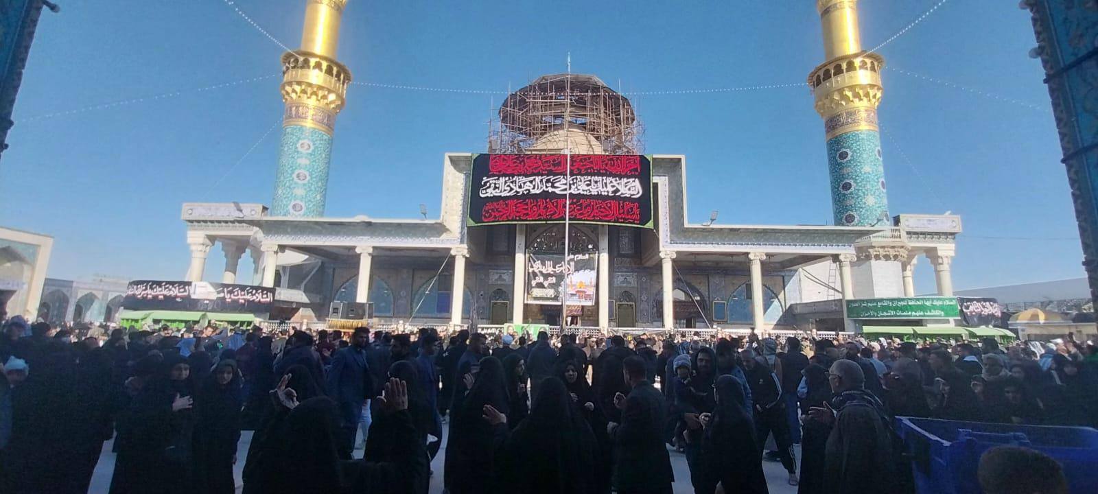 إحياء ذكرى شهادة الإمام علي الهادي والسّيد محمد بن الإمام علي الهادي المُلقــب بـ سبع الدجيل (عليهما السلام) في مزار السّيد محمد بن الإمام علي الهادي( عليه السلام) في صلاح الدين – قضاء بلد ، بإقامة مجلسٍ للعزاء ووسط أجواءٍ إيمانيةٍ سادها الحزن والأسى حيثُ إرتقى المنبر الخطيب الحُسيني سماحة الشيخ جعفر الإبراهيميّ متحدثاً عن سيرة حياتهما الجليلة ليلقي بعده الرادود الحُسينيّ كرار الكاظميّ أبياته الشعرية بهذه الذكرى الأليمة وسط حضور جمعٍ من المُؤمنينَ المُعزين .