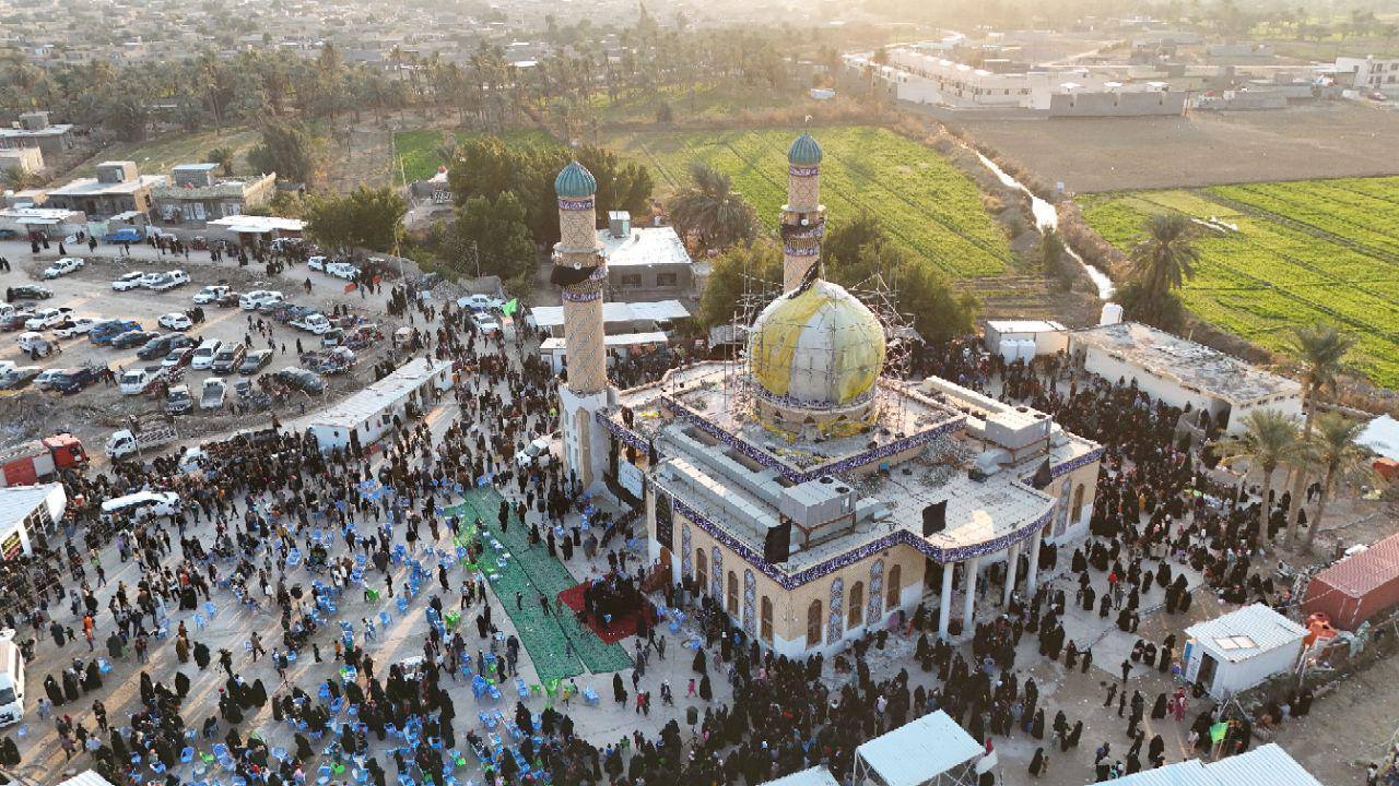 أمانة مزار السّيد عبد الله العسكريّ (رضوان الله تعالى عليه) تُحيي ذكرى وفاتهِ الأليمة