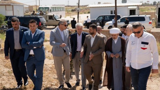 ضمن جولاته التفقدية… الأمين العام يزور عددًا من المزارات الشريفة في كركوك