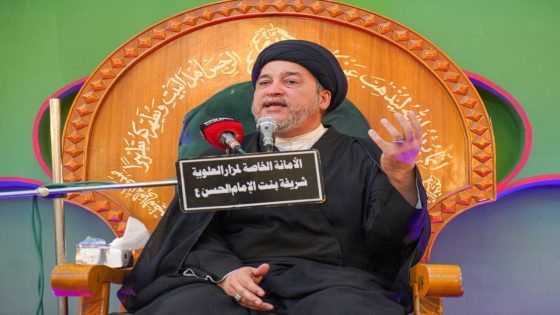 فيض الولاء ينهمر من المنبر الحُسيني في ذكرى شهادة الصادق (عليه السلامُ)