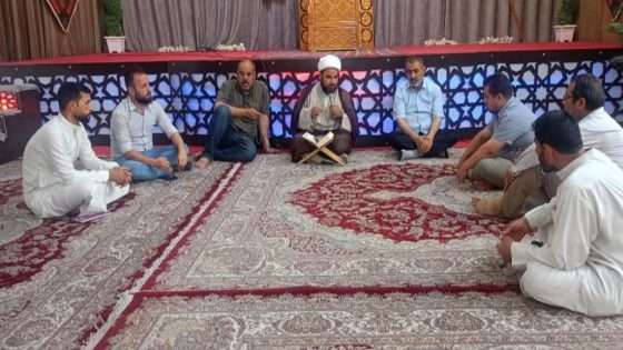 شعبة الإرشاد الديني في مزار نبي الله ذي الكفل (عليه السلامُ) ومسجد النخيلة التاريخي تُقيم درساً فقهياً