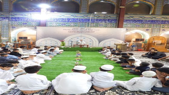 محفلاً قرآنياً للبراعم الصغار تُقيمه أمانةُ مزار الحمزة الغربي ( رضوان الله تعالى عليه)