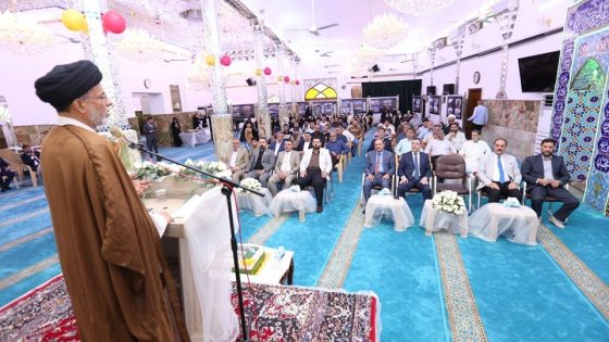 مهرجانُ “عرس السماء” يجمعُ شخصياتٍ دينيةً وثقافيةً ويعزز الدور التربوي للمزارات الشريفة
