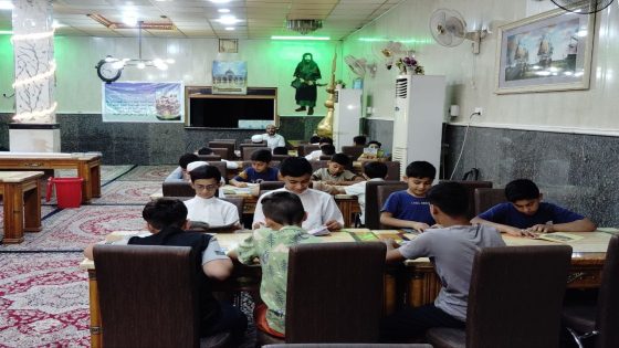 قصص من نور… عيد الغدير يُضيئ عقول الصغار في مزار الحمزة الغربي (رضوان الله تعالى عليه)