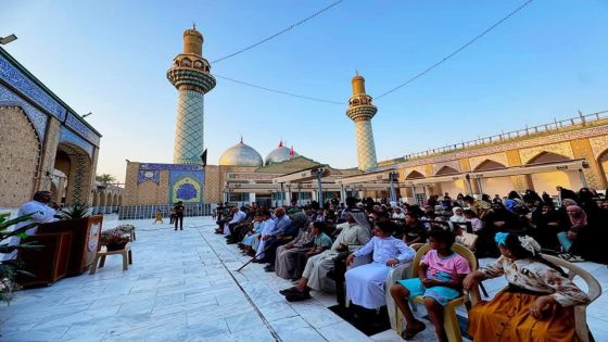 بمحفلٍ دينيً بهيجٍ.. الأمانةُ الخاصةُ لمزار ولدي مسلم بن عقيل (رضوان الله تعالى عليه ) تُحيي عيد الغدير الأغر