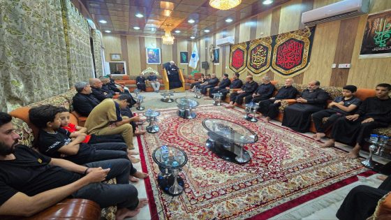 أمانة مزار الحَسن بن عبيد الله بن ابي الفضل(عليه السَّلام) تواصل إحياء شهر مُحرم الحرام