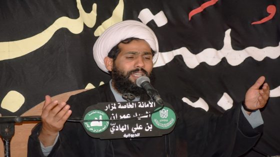 أمانة مزار السيّد عمران بن الإمام علي الهادي(عليه السلام) تُحيي ملحمة الشهادة للإمام الحسن العسكري (عليه السلام)