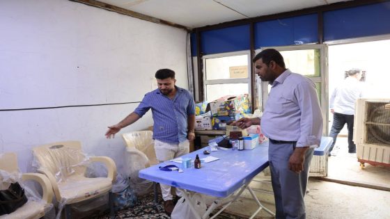 الأمانة العامة للمزارات الشّيعية الشّريفة ترعى حملة طبية في مزار القاسم بن الإمام الكاظم (عليه السلام)