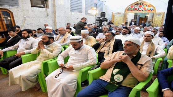 مزار السّيد إبراهيم حفيد الإمام الكاظم (عليه السلام) يحتضن محفلاً قرآنياً مباركًا بالتعاون مع العتبة الحسينية المقدسة