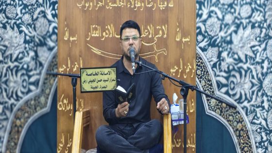 إستمرار مَجالس الذكر والإرشاد الاسبوعية في مزار الحَسن الجُبيلي(رضوان الله تعالى عليه)