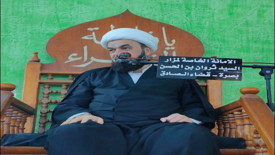 إحياء ذكرى استشهاد بضعة الرسول الأعظم (صلى الله عليه وآله وسلم) في مزار السيد ثروان بن الحسن (رضوان الله تعالى عليه)