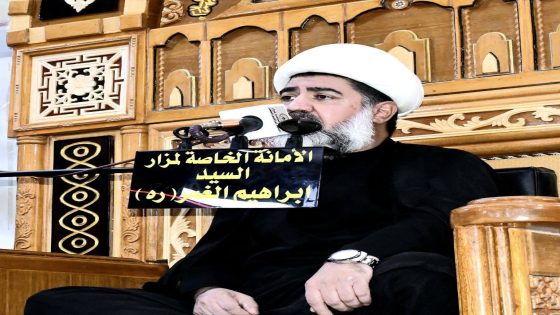 استذكار عظيم في مزار السيّد إبراهيم الغمّر (رضوان الله تعالى عليه) لمقام البتول الطاهرة (عليها السلام)