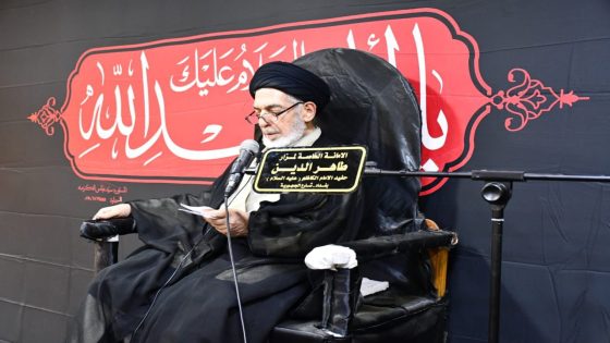 في رحاب مزار طاهر الدين (رضوان الله تعالى عليه).. مجلس عزاء بذكرى استشهاد السيدة فاطمة الزهراء (عليها السلام)