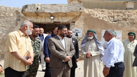 جولة ميدانية شاملة للأمين العام للمزارات الشيعية الشريفة ونائبه في ديالى للوقوف على واقع المزارات وتطوير بيئتها الخدمية والعمرانية