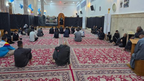 أمانةُ مزار السّيد عبد الله الفارس (رضوان الله تعالى عليه) تُحيي عزاء سيدة نساء العالمين فاطمة الزهراء(عليها السّلام)