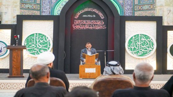 الأمانة الخاصّة لمزار العلوية شريفة بنت الإمام الحسن (عليه السّلام) تُقيم محفلًا قرآنياً بالتعاون مع المجمع العلمي