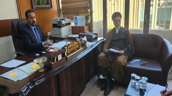 الأمانةُ العامةُ للمزاراتِ الشّيعيةِ الشّريفة تبحثُ التعاونَ العلميَّ والفكريَّ مع الجامعةِ المستنصرية