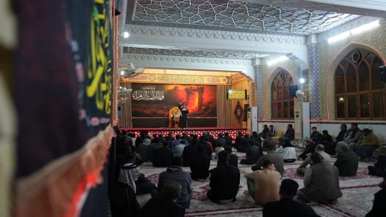 إحياء شهادة البَتول في مزار نبيّ الله ذي الكفل(عليه السَّلام)