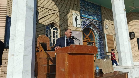 ضمن سلسلة تراتيل المزارات القرآنية.. صحن مزار السّيد عبد الله بن الإمام علي الهادي (عليه السّلام) يَحتضن المَحفل القرآني الأسبوعي