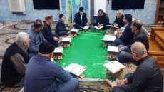 أمانة مزار السّيد إبراهيم الغمّر(رضوان الله تعالى عليه) تواصل إقامة الختمة القرآنية التعليميّة