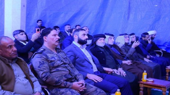 مزارُ السيّدِ تاجِ الدين (رضوان الله تعالى عليه) يتشحُ بنورِ الزهراء(عليها السّلام) في ولادتها بمحفلٍ شعريٍّ قدسيّ