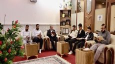 الأمانةُ الخاصّةُ لمزار صافي صفا اليماني ( رضوان الله تعالى عليه) تُقيم دورة قرآنية لموظفي المزار الشّريف