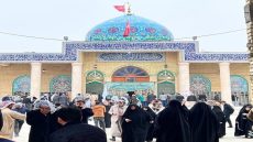 جُموع الزائرين تُحيي شهادة الإمام علي الهادي (عليه السلام) في مزار السّيد إبراهيم بن مالك الأشتر (رضوان الله تعالى عليه )