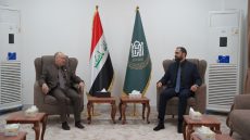 نائب الأمين العام للمزارات يستقبل النائب حسين صاحب مهدي لبحث سير الأعمال الجارية في مزارات محافظة بابل
