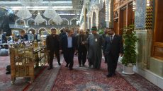 الأمانةُ العامة للمزاراتِ الشيعية الشريفة تعززُ الوعيَ الحضاري للطلبةِ الدوليين ببرنامجٍ تعريفي في العتباتِ المقدسة