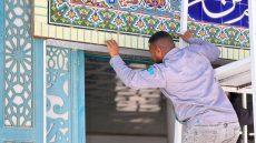 أعمال صيانة مُتواصلة في مزار كُمَيْل بن زياد (رضوان الله تعالى عليه) وفق مَعايير فنيّة