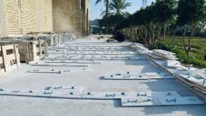 استمرار أعمال توسعة حضرة مزار السّيد تاج الدين الآوي (رضوان الله تعالى عليه)