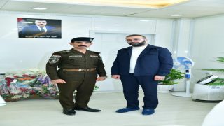 وكيل الداخلية لشؤون الشرطة يستقبل المستشار الأمني لبحث ملف حماية مزارات العراق
