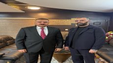 وزير الداخلية يمنح دعماً واسعاً لملف المزارات في لقاء مع مستشار الأمانة العامة