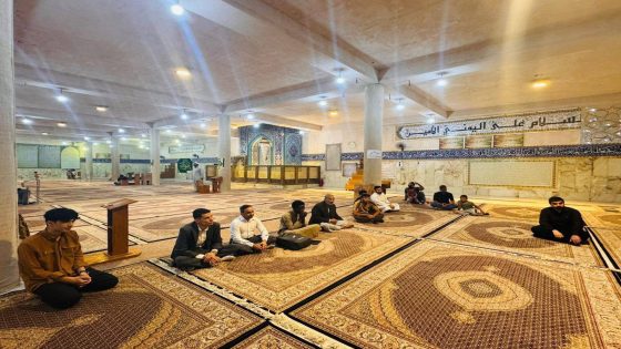 أمانة مزار صافي صفا اليماني (رضوان الله تعالى عليه) تُنظم محاضرة دينية وفكرية