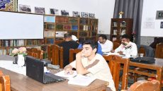 مكتبة مزار السيد إبراهيم الغمر (رضوان الله تعالى عليه) تشهد إقبالاً متزايداً للطلبة