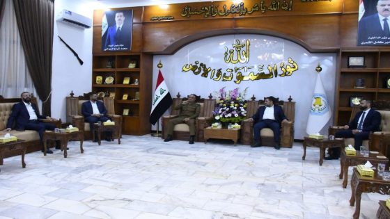 لقاء رفيع في قيادة شرطة الرصافة يضع ملف المزارات ضمن أولوية العمل الأمني