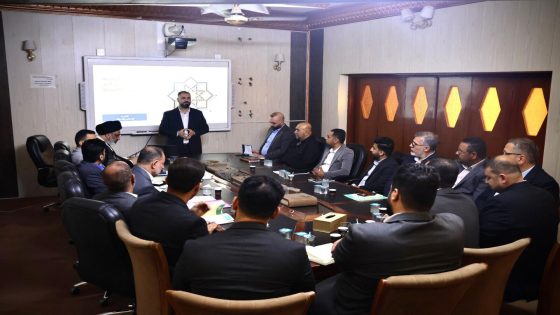 اختتام دورة الأطر المحاسبية والرقابية لإدارة الأموال لموظفي مزارات النجف الأشرف