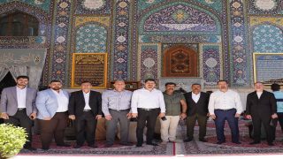 الأمانة العامة للمزارات الشيعية الشريفة تنظّم زيارة رسمية إلى العتبة العسكرية ومزارات صلاح الدين لمدراء العلاقات العامة والإعلام في المؤسسات الحكومية